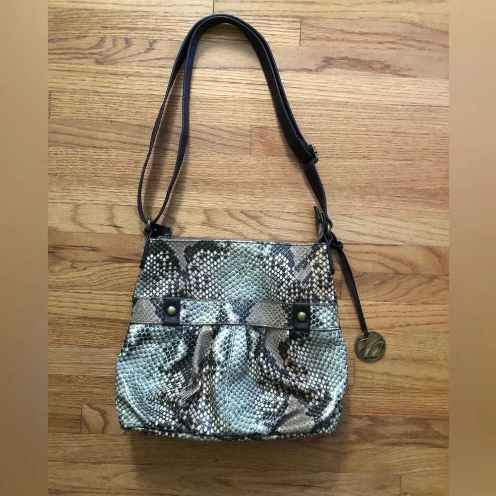 Style&Co. Snakeskin Pattern Shoulder Bag - Picture 1 of 10